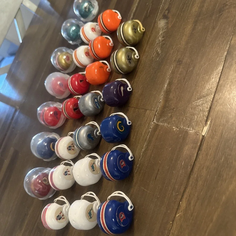 Vintage NFL mini Helmets Lot Of 27